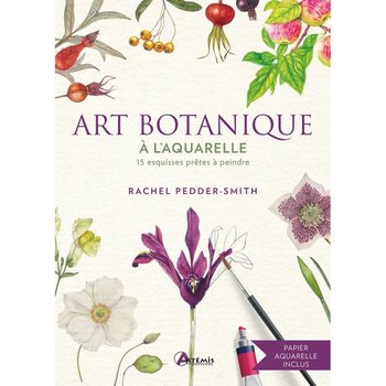 CARTOTHEQUE Art Botanique A L'Aquarelle 15 Esquisses Pretes A Peindre