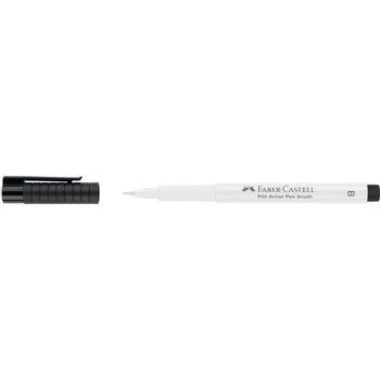 FABER CASTELL Feutre Pitt Artist Pen B Col. 101 Blanc