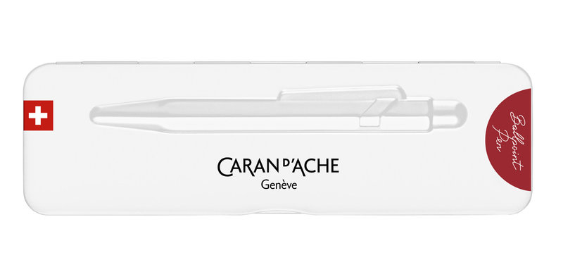 CARAN D'ACHE 849 Colormat-X Red ballpoint pen with slimpack