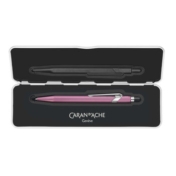 CARAN D'ACHE Stylo bille 849 Colormat-X Rose avec étui slimpack