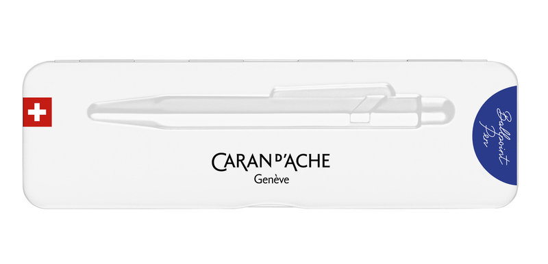 CARAN D'ACHE 849 Colormat-X Dark Blue ballpoint pen with slimpack