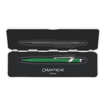 CARAN D'ACHE 849 Colormat-X Green ballpoint pen with slimpack