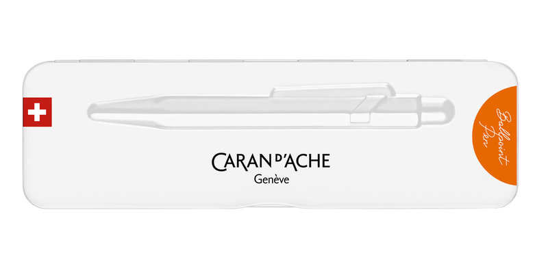 CARAN D'ACHE 849 Colormat-X Orange ballpoint pen with slimpack