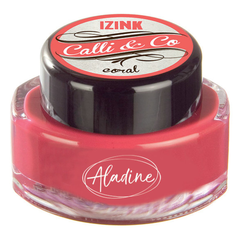 ALADINE Calligraphy Ink Izink Calli & Co Coral 15 Ml