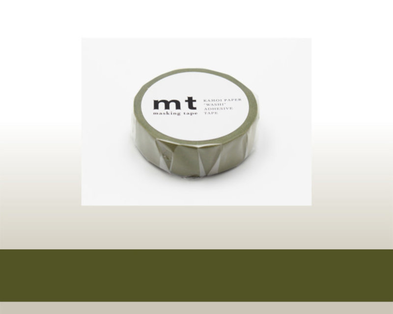 MT MASKING TAPE MT 1P Uni vert olive / uguisu