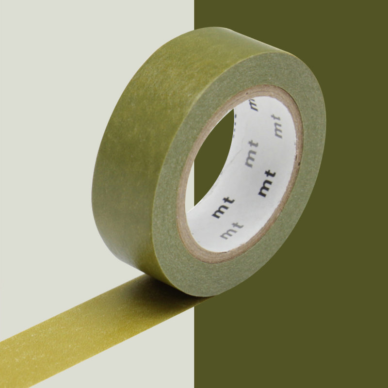 MT MASKING TAPE MT 1P Uni vert olive / uguisu