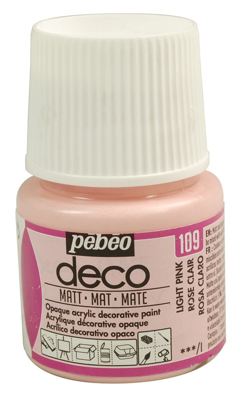 PEBEO Deco Mat 45 Ml Rose Clair