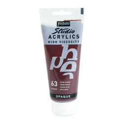 PEBEO Acrylique Fine Studio Acrylics 100 Ml Terre Rouge