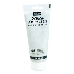 PEBEO Acrylique Fine Studio Acrylics 100 Ml Gris Neutre