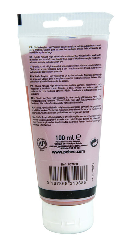 PEBEO Acrylique Fine Studio Acrylics 100 Ml Sienne Brulée