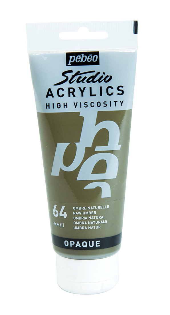 PEBEO Acrylique Fine Studio Acrylics 100 Ml Ombre Naturelle