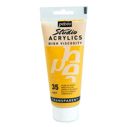 PEBEO Acrylique Fine Studio Acrylics 100 Ml Jaune De Venise