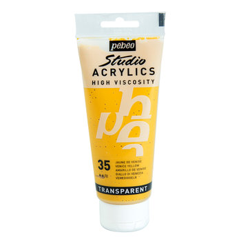 PEBEO Acrylique Fine Studio Acrylics 100 Ml Jaune De Venise