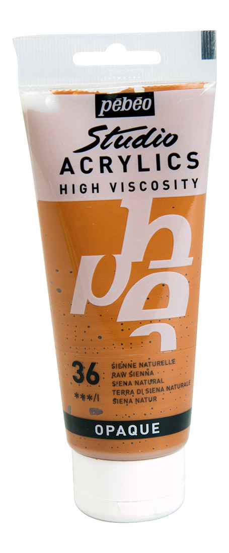 PEBEO Acrylique Fine Studio Acrylics 100 Ml Sienne Naturelle