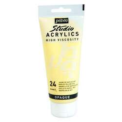 PEBEO Acrylique Fine Studio Acrylics 100 Ml Jaune De Naples Imitation