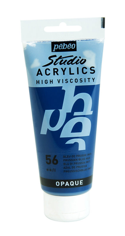 PEBEO Acrylique Fine Studio Acrylics 100 Ml Bleu De Prusse Imitation