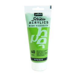 PEBEO Acrylique Fine Studio Acrylics 100 Ml Vert Oxyde De Chrome Imitation