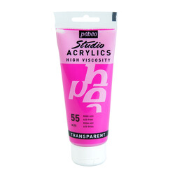 PEBEO Acrylique Fine Studio Acrylics 100 Ml Rose Azo