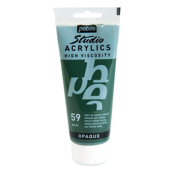 PEBEO Acrylique Fine Studio Acrylics 100 Ml Vert De Vessie Opaque