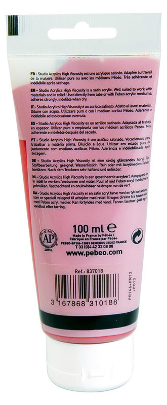 PEBEO Studio Acrylique 100ML Carmin Naphtol