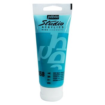 PEBEO Acrylique Fine Studio Acrylics 100 Ml Vert Bleu Iridescent