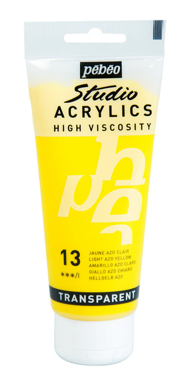 PEBEO Acrylique Fine Studio Acrylics 100 Ml Jaune Azo Clair