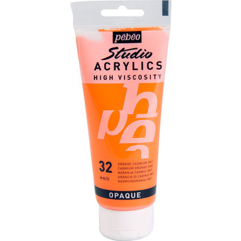 PEBEO Acrylique Fine Studio Acrylics 100 Ml Orange Cadmium Imitation