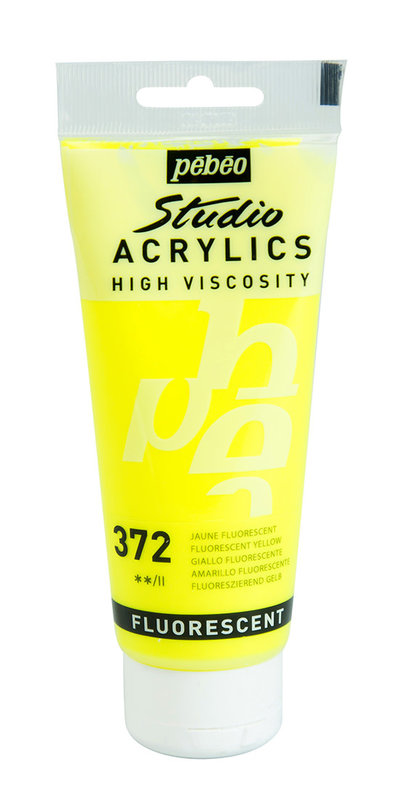 PEBEO Studio Acrylic 100ml Fluo Yellow