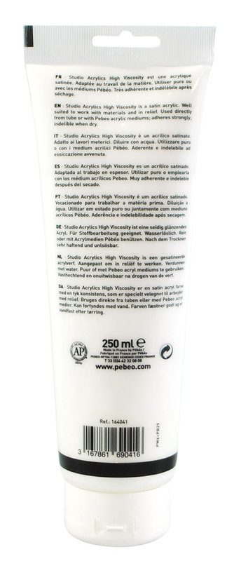 PEBEO Studio Acrylic 250ml Bright White