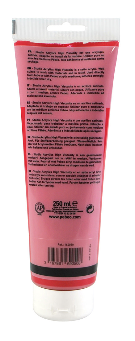 PEBEO Acrylique Fine Studio Acrylics 250 Ml Magenta Primaire