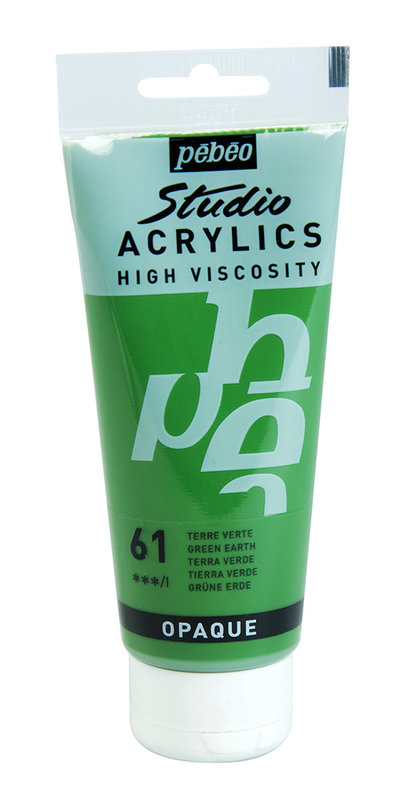 PEBEO Acrylique Fine Studio Acrylics 100 Ml Terre Verte