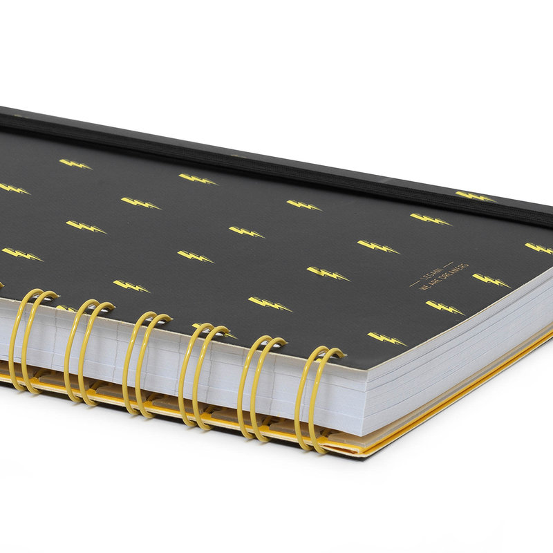 LEGAMI Notebook Spiralé - 15,5x21cm ligné - Flash