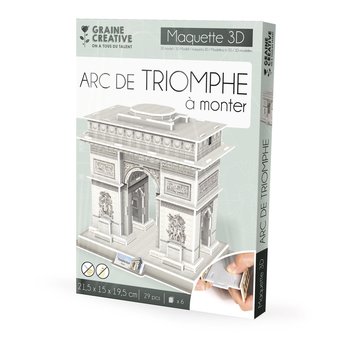 GRAINE CREATIVE Puzzle Maquette Arc De Triomphe