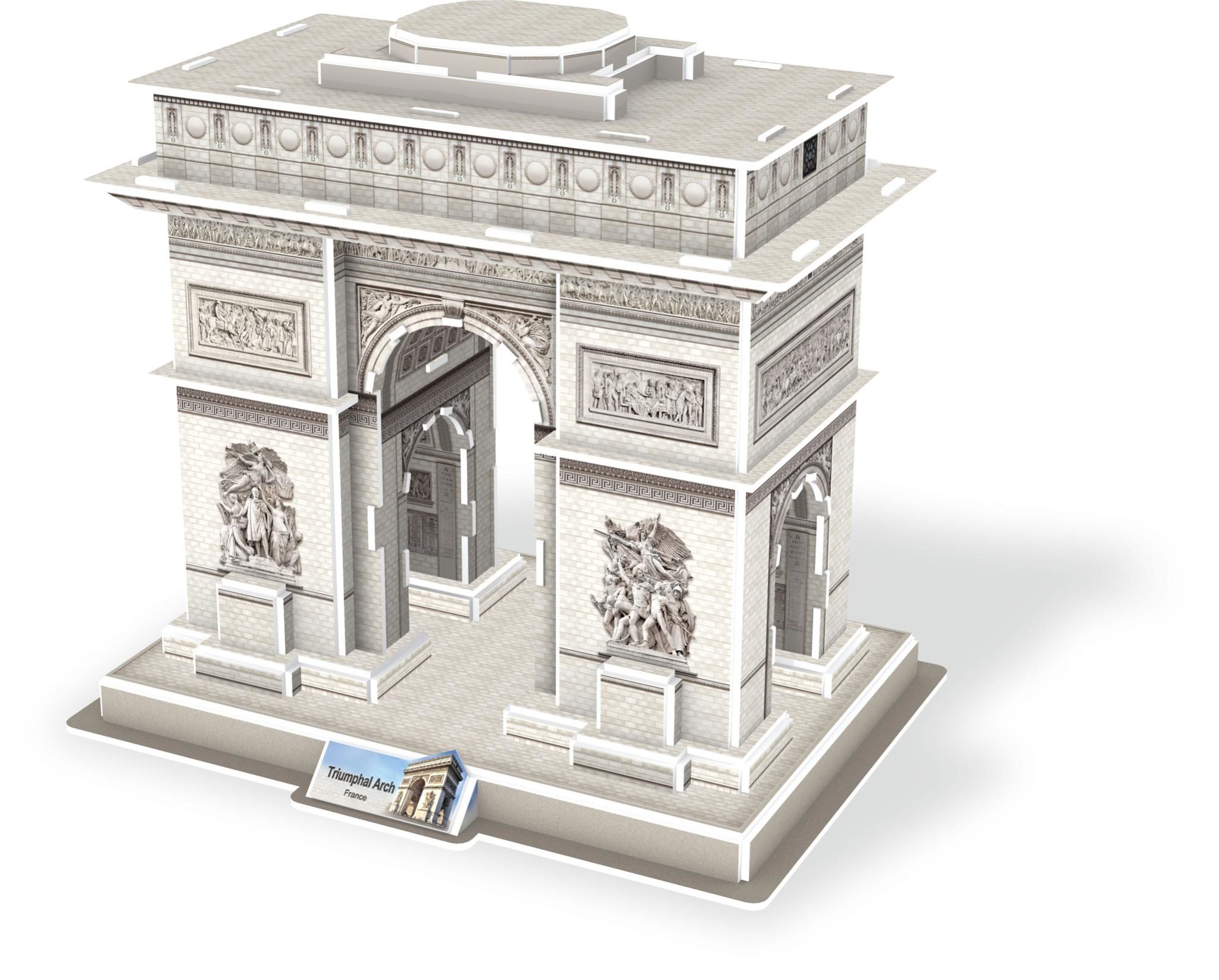 GRAINE CREATIVE Maquette 3D Mousse Arc De Triomphe
