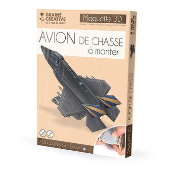 GRAINE CREATIVE Maquette 3D Mousse Avion F35