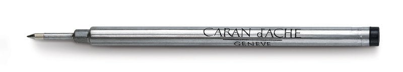 CARAN D'ACHE Fine black rollerball cartridges