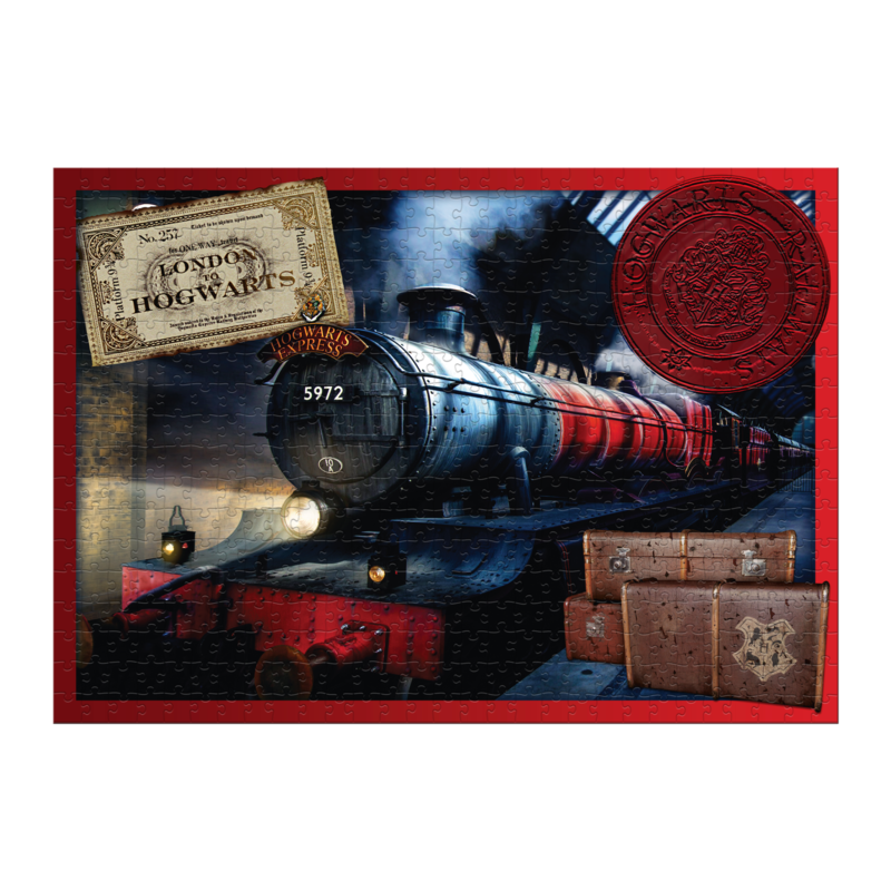 WINNING MOVES Coffret Collector 5 en 1 Puzzles Harry Potter