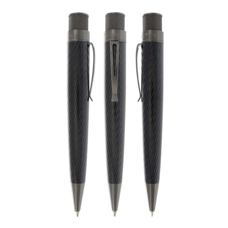 RETRO 51 Stylo Roller Tornado Big Shot Brixton Black