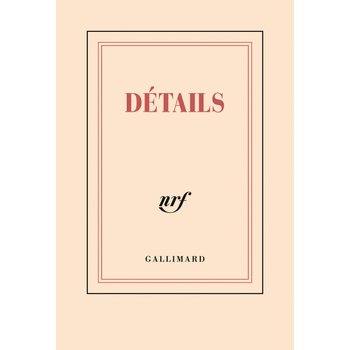 GALLIMARD Carnet poche - Détails