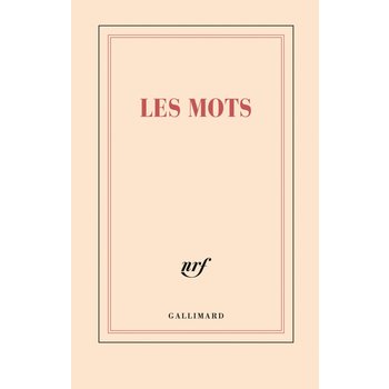 GALLIMARD Carnet - Les mots