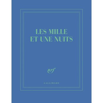 GALLIMARD Carnet Carre Bleu "Les Milles Et Une Nuits"