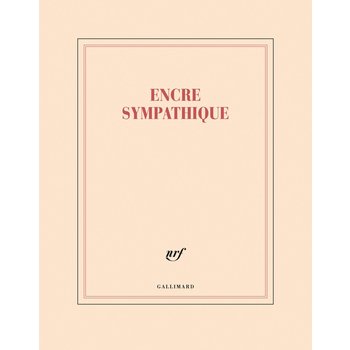 GALLIMARD Carnet XXL - Encre sympathique