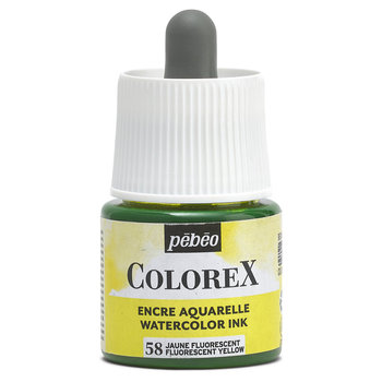 PEBEO Colorex Encre aquarelle 45ml Jaune fluorescent
