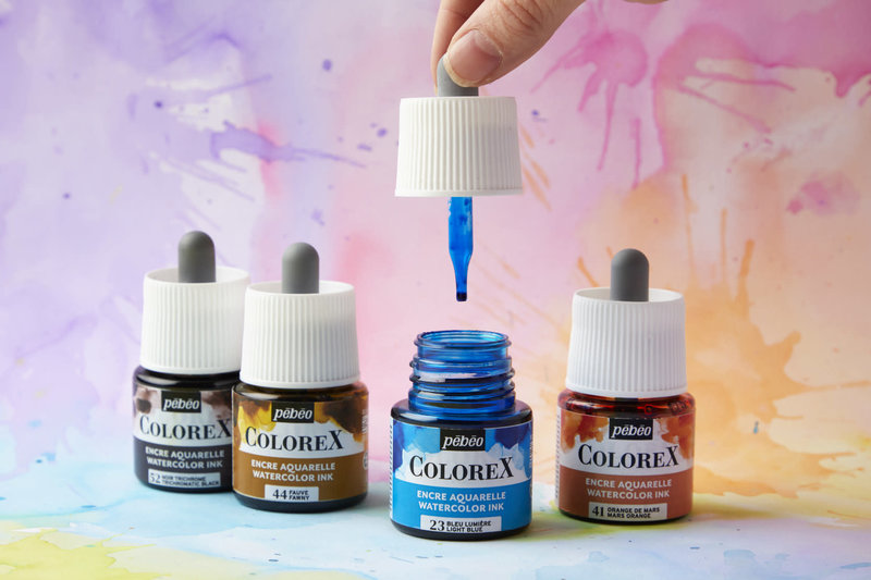 PEBEO Colorex Watercolor Ink 45Ml Fluo Yellow