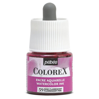 PEBEO Colorex Watercolor Ink 45Ml Fluorescent Pink