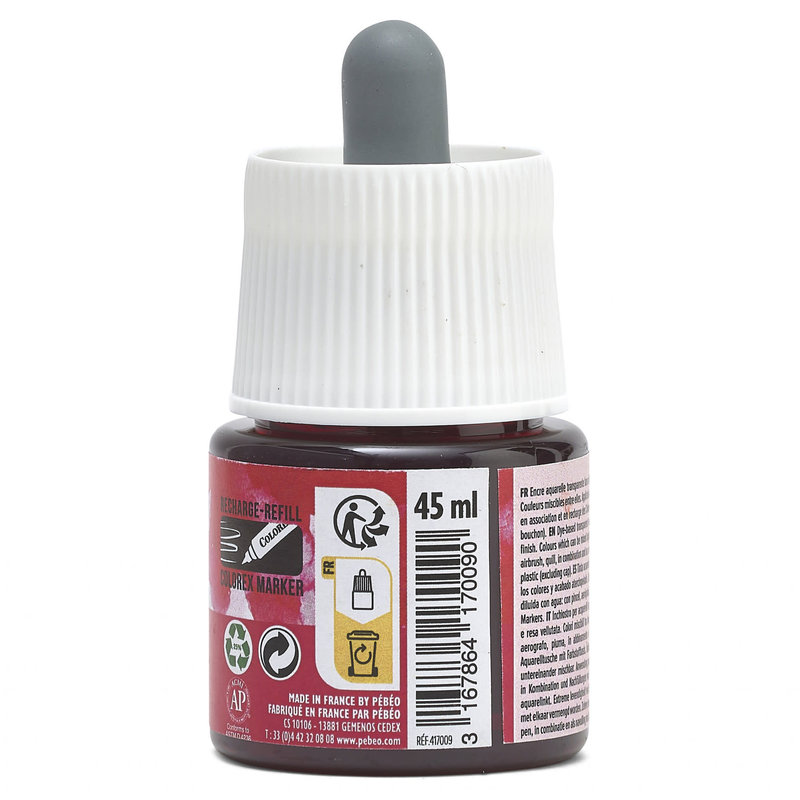 PEBEO Colorex Watercolor Ink 45Ml Turkish Red