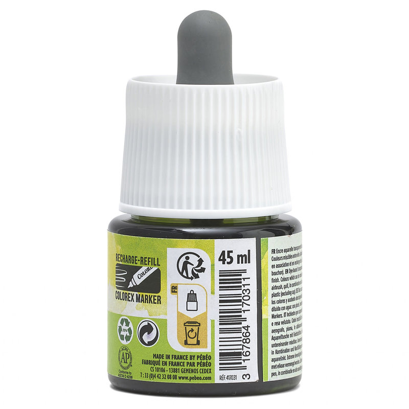 PEBEO Colorex 45Ml Vert Jaune