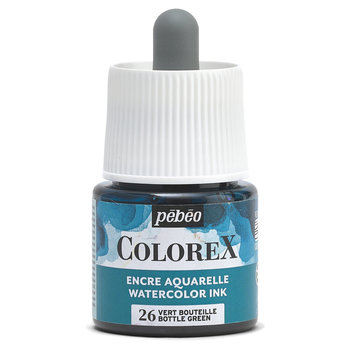 PEBEO Colorex Watercolor Ink 45Ml Green Bottle