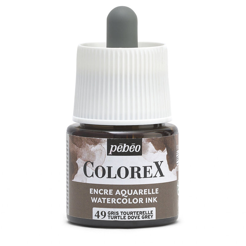 PEBEO Colorex Watercolor Ink 45Ml Dove Grey