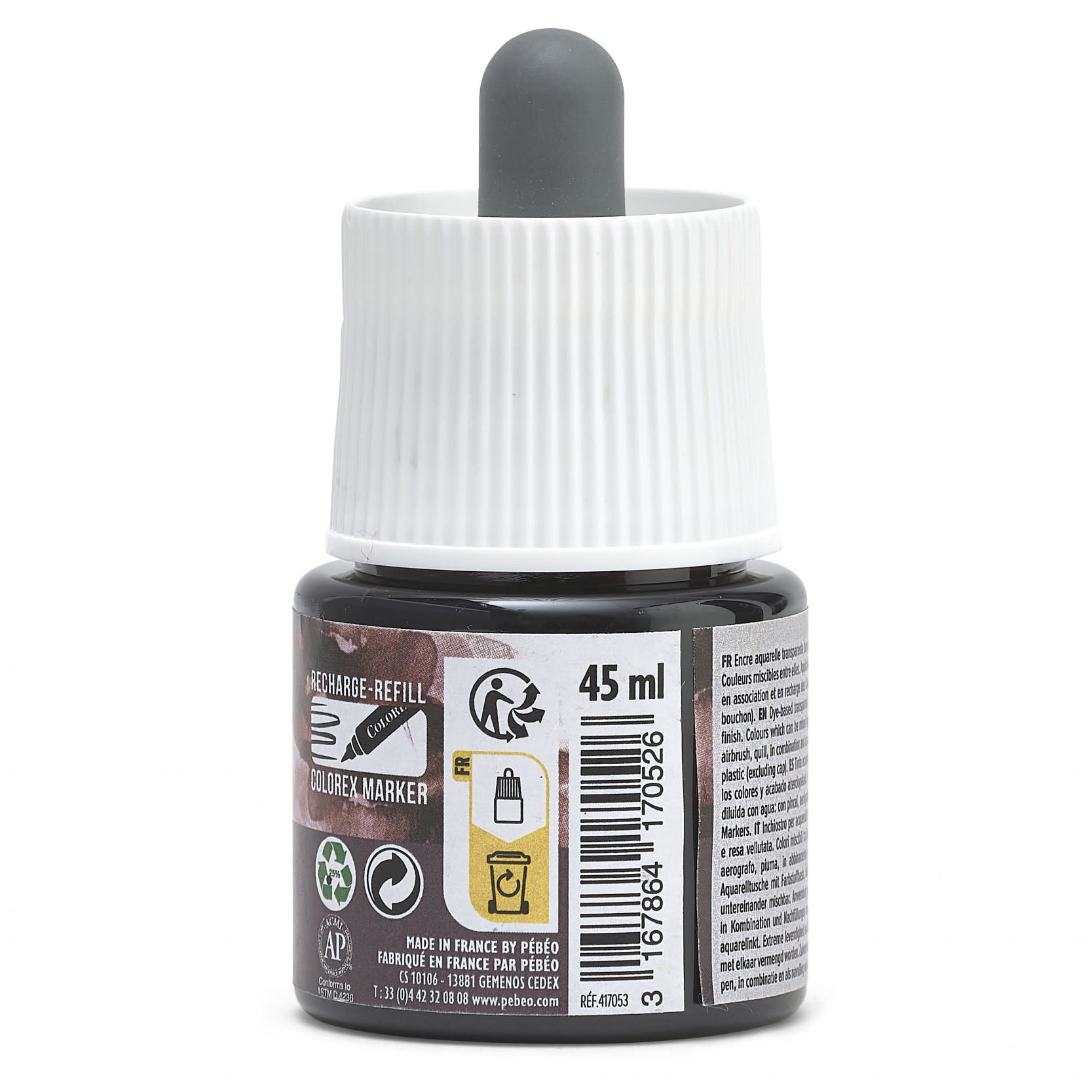 PEBEO Colorex 45Ml Noir Trichrome